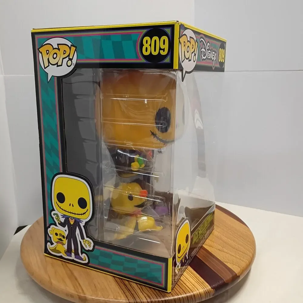 Funko Pop! Nightmare Before Christmas 809 Jack Skellington & Zero Jumbo 10
